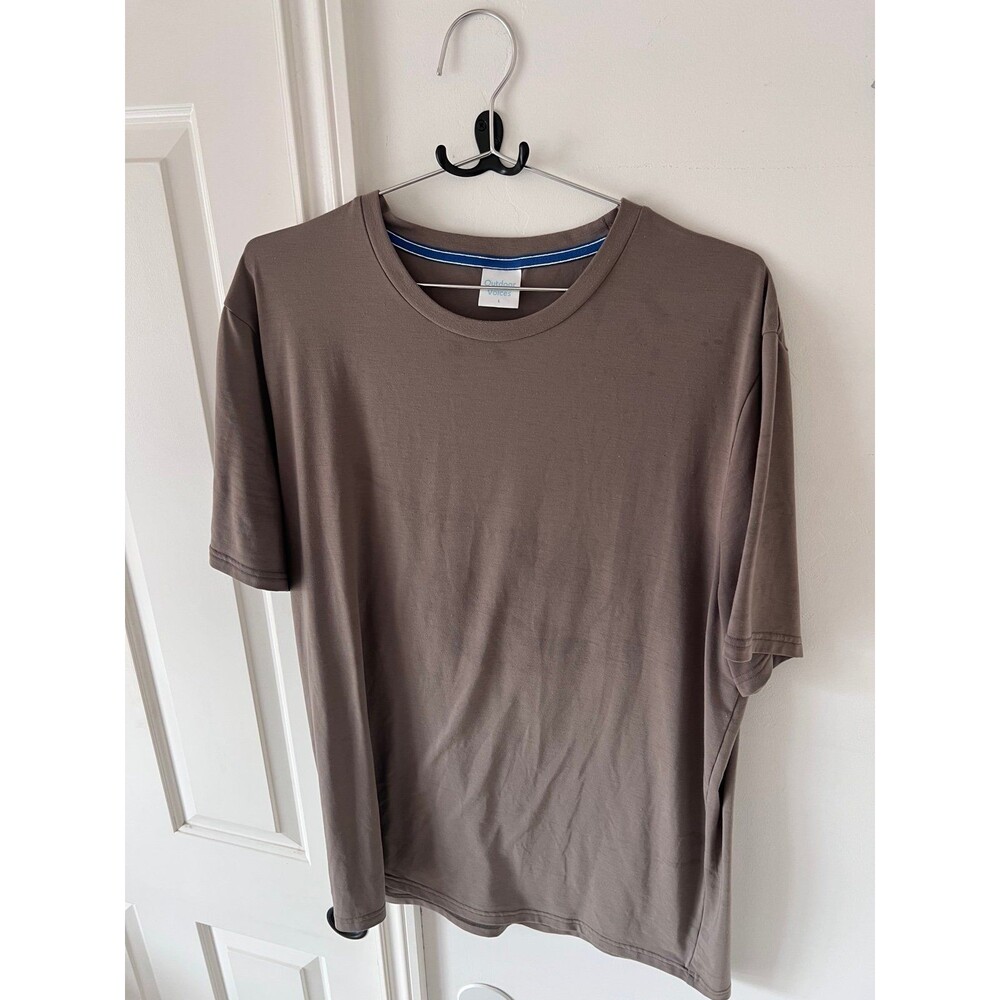 Outdoor Voices Knit Short sleeve Active Shirt - Large